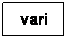 Casella di testo: vari
