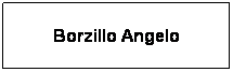 Casella di testo: Borzillo Angelo
